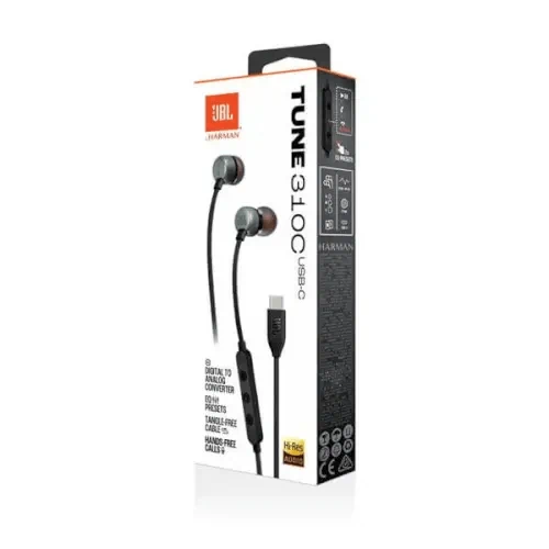 אוזניות JBL In Ear Tune T310C