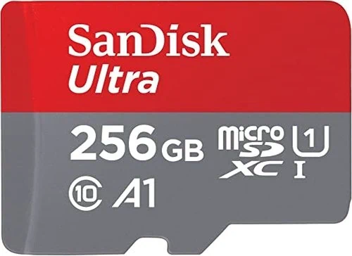 כרטיס זכרון Sandisk Ultra MicroSD 256GB סנדיסק