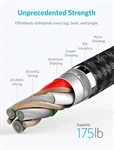 כבל אייפון Anker Powerline+ II Lightning MFi 1.8M מאושר אפל אנקר 4