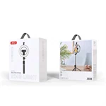 חצובה ומקל סלפי עם טבעת תאורה SS12 Bluetooth 95CM 3