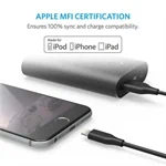 כבל אייפון Anker Powerline II Lightning Cable MFI מאושר אפל אנקר 3