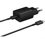 מטען קיר סופר מהיר 25W Samsung הכולל כבל USB Type C ל USB Type C
