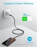 כבל Anker Powerline+ II MFi PD מאושר אפל אנקר 3