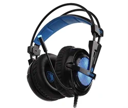 אוזניות גיימיניג SADES דגם Locust SURROUND 7.1 למחשב
