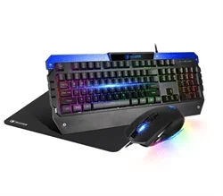 ערכת גיימינג SADES Battle Ram כוללת: מקלדת, עכבר ופד