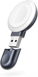 מטען מגנטי נייד Anker עבור שעון אפל עם מחבר USB A